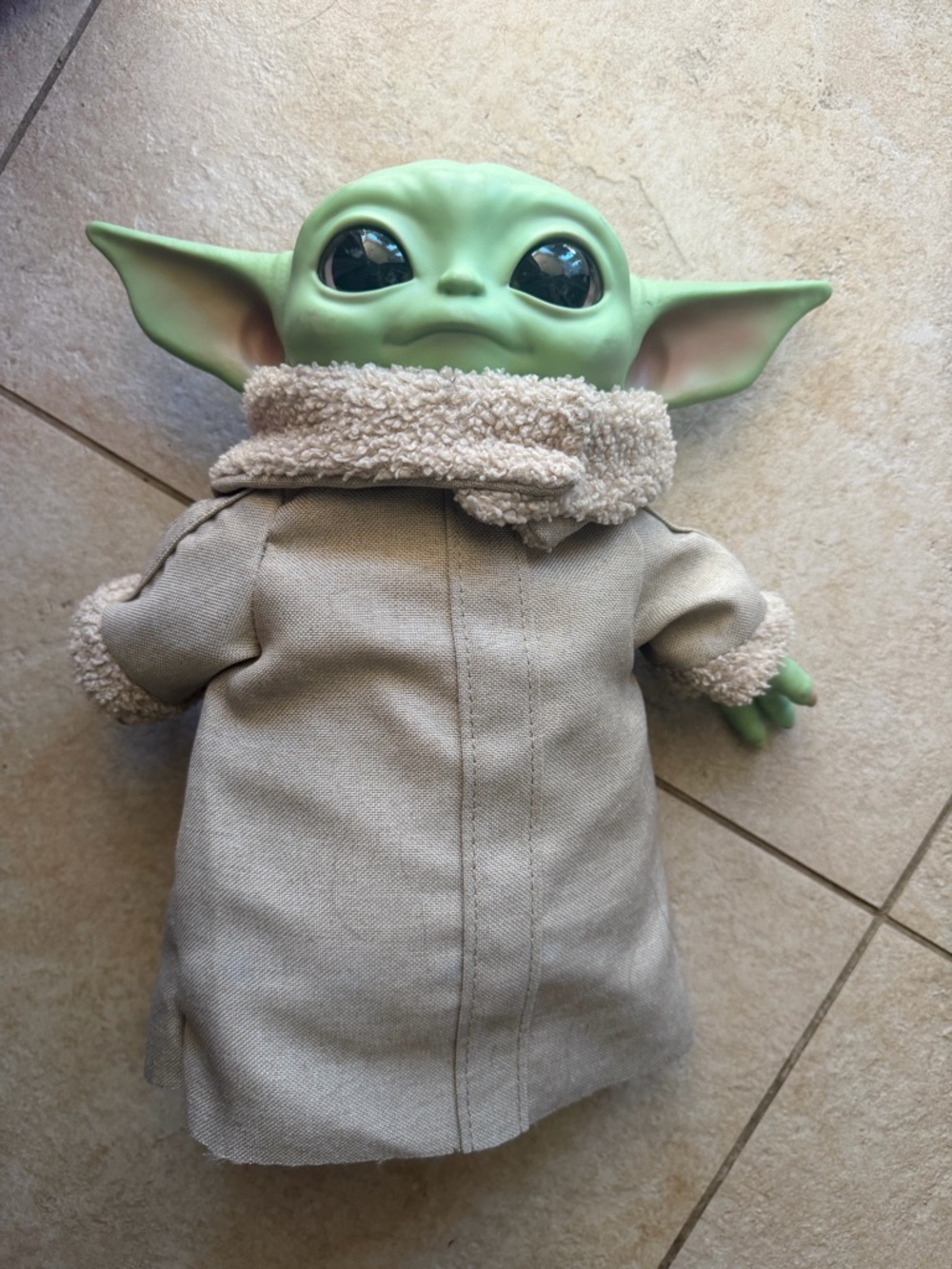 BIG 13" Talking Grogu Baby Yoda Mattel Doll Star Wars  Madalorian Toy S5